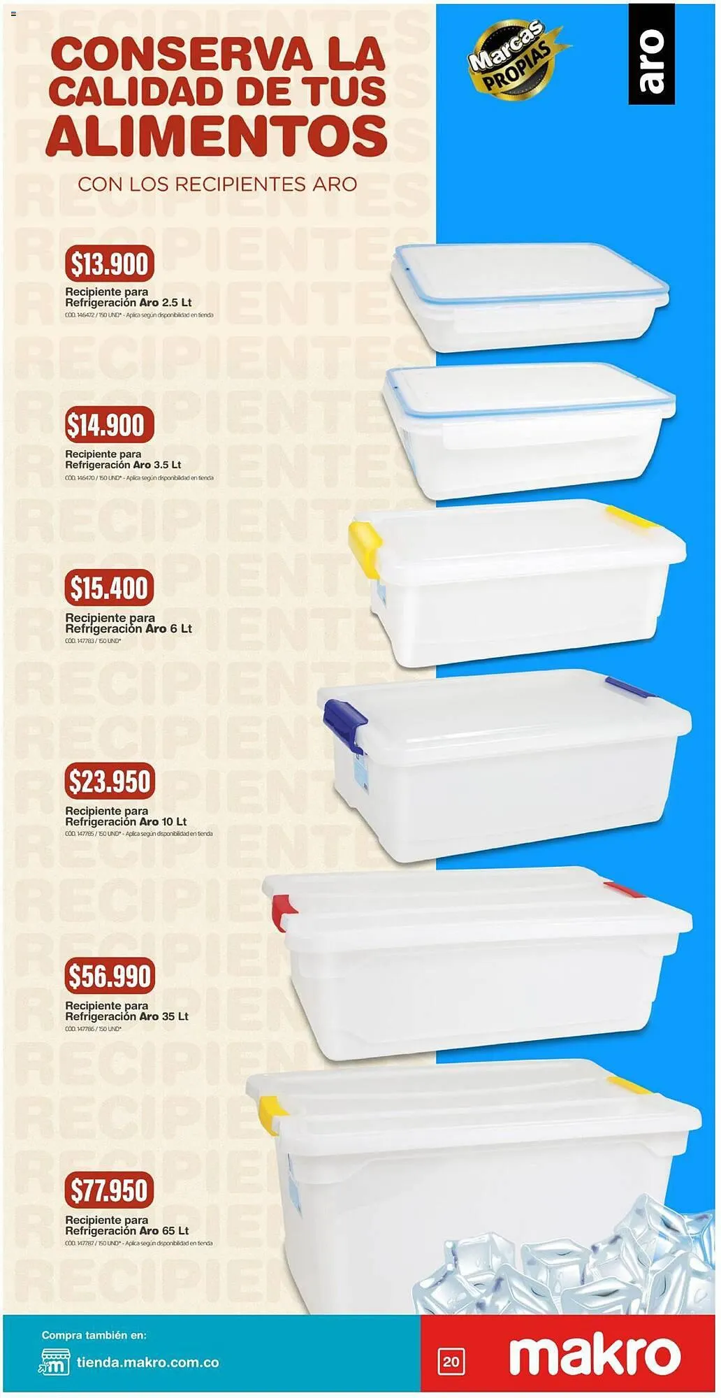 Catalogo de Catálogo Makro 22 de septiembre al 28 de septiembre 2023 - Pag 20