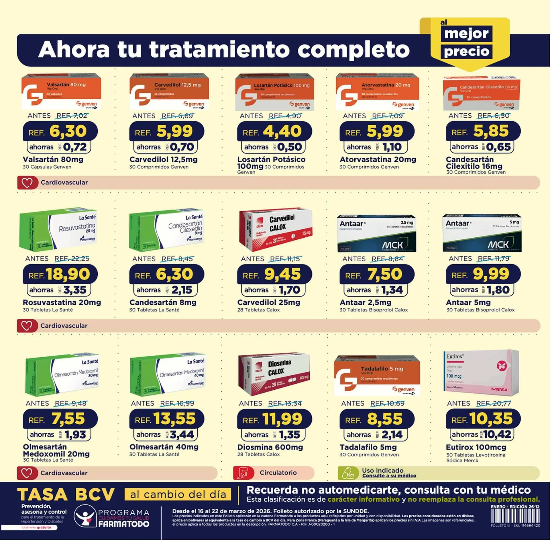 Catalogo de Catálogo FarmaTodo 16 de marzo al 22 de marzo 2026 - Pag 12