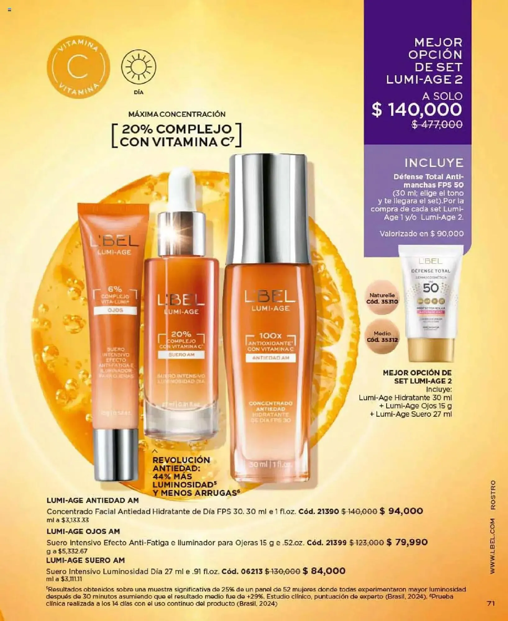 Catalogo de Catálogo L'bel 24 de septiembre al 1 de diciembre 2025 - Pag 71