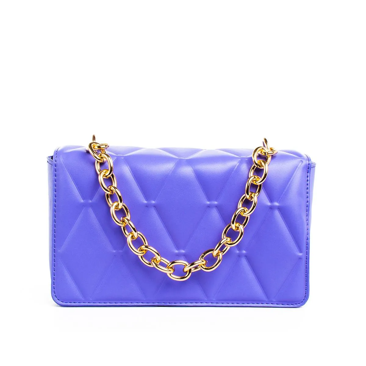 Bolso tipo bandolera color morado, para dama