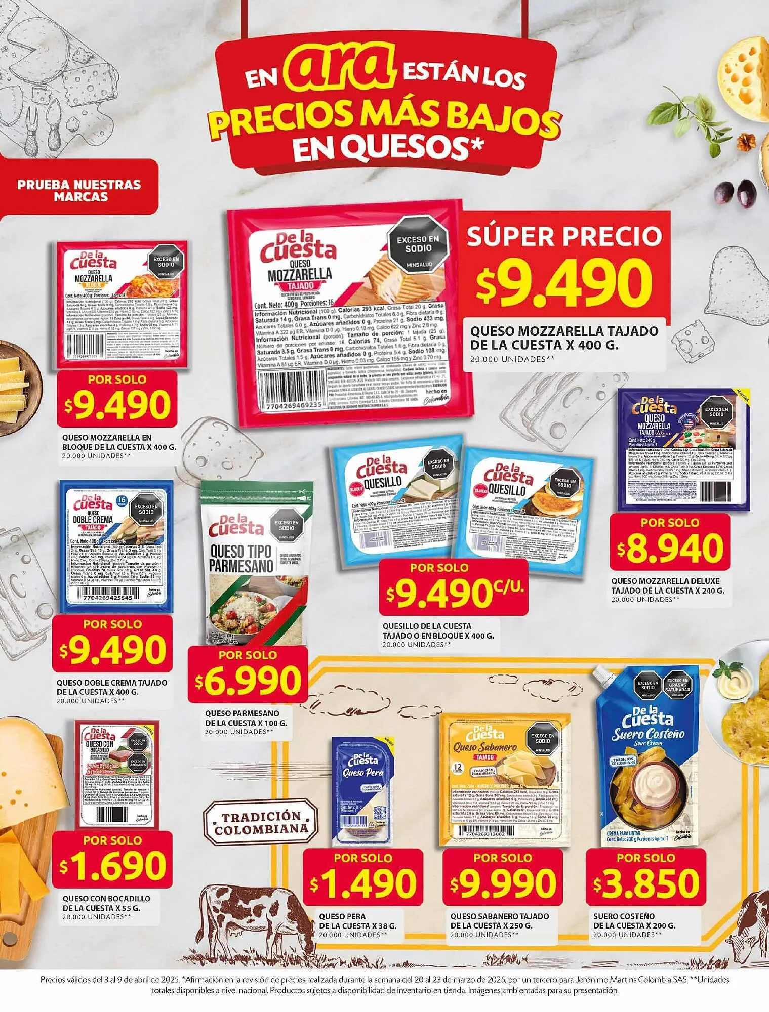 Catalogo de Catálogo Ara 3 de abril al 9 de abril 2025 - Pag 6