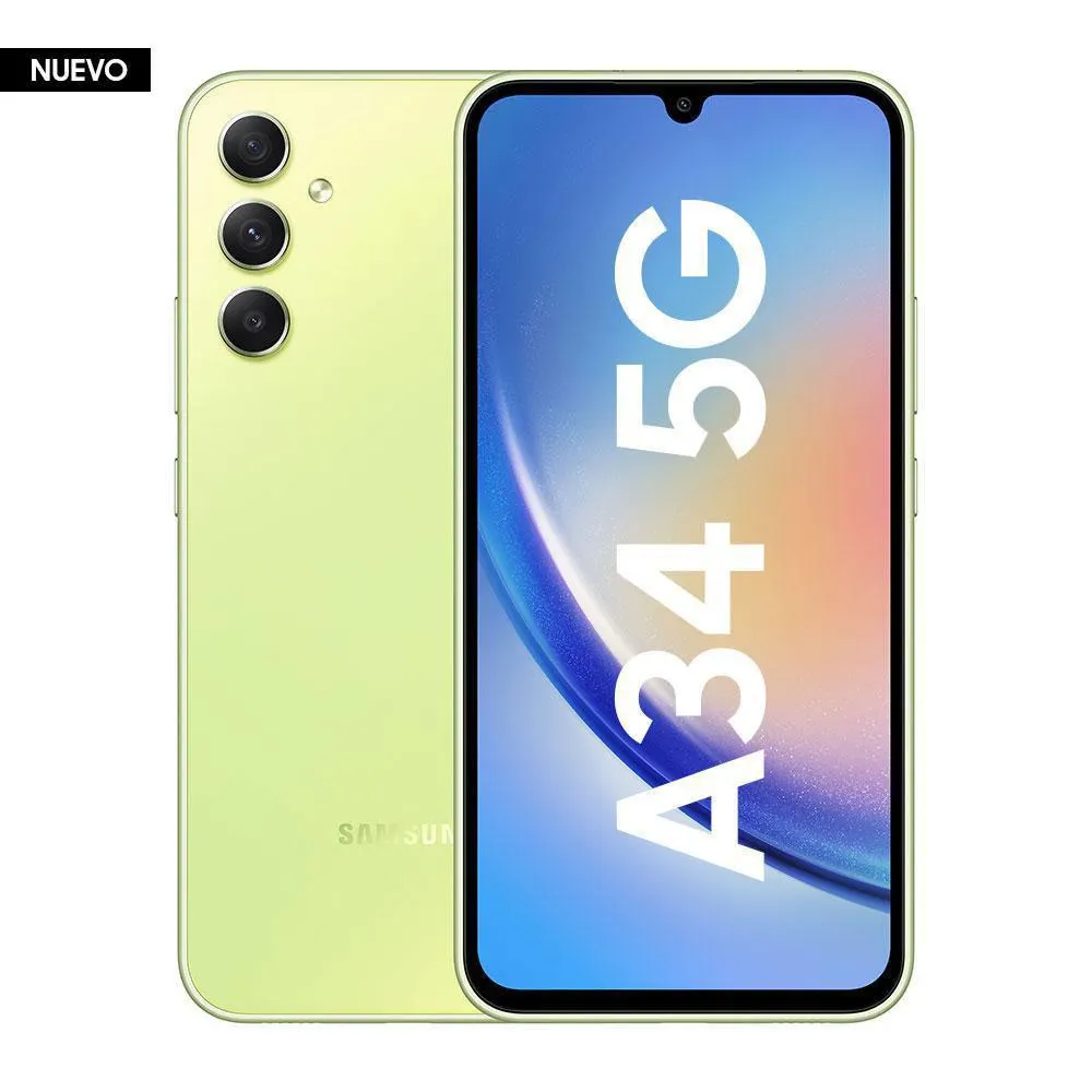 Celular SAMSUNG Galaxy A34 5G 128 GB 6 GB RAM Verde