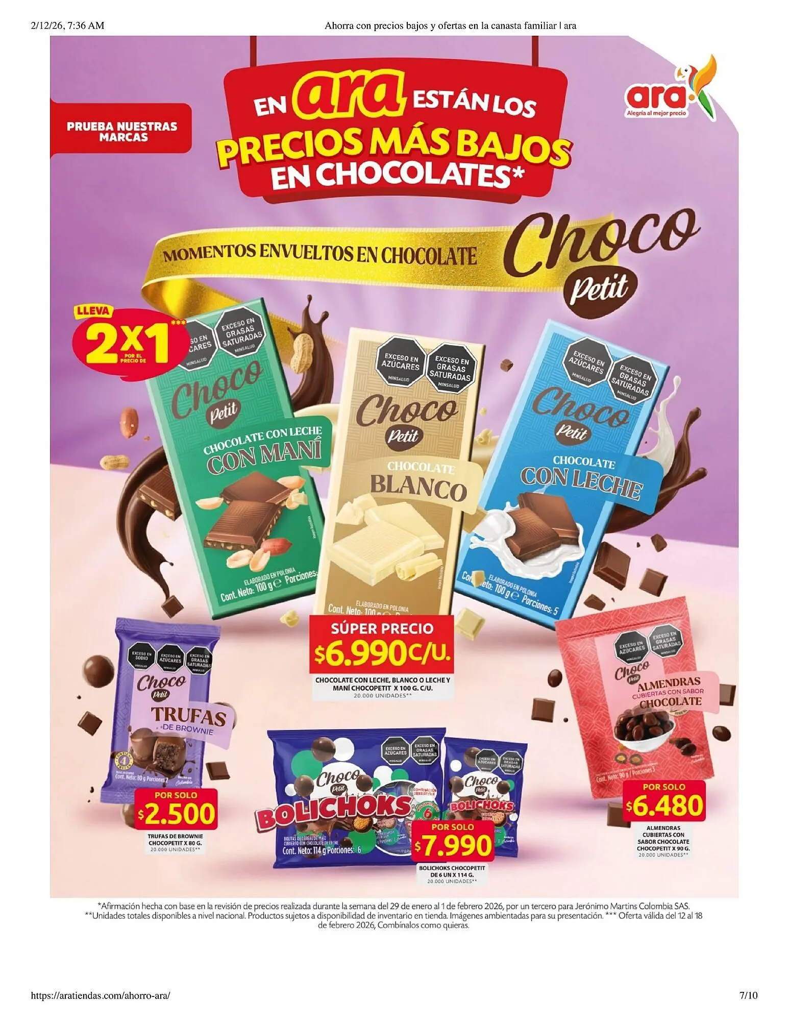 Catalogo de Catálogo Ara 12 de febrero al 18 de febrero 2026 - Pag 7