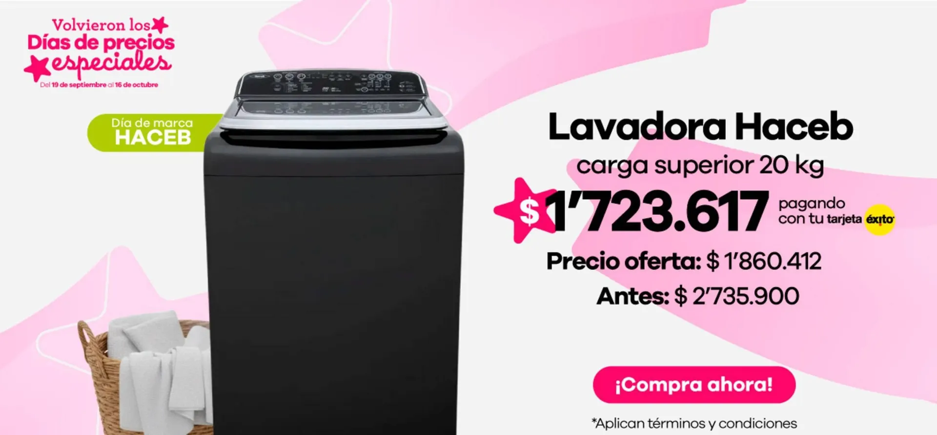 Catalogo de Catálogo Éxito 19 de septiembre al 16 de octubre 2025 - Pag 4