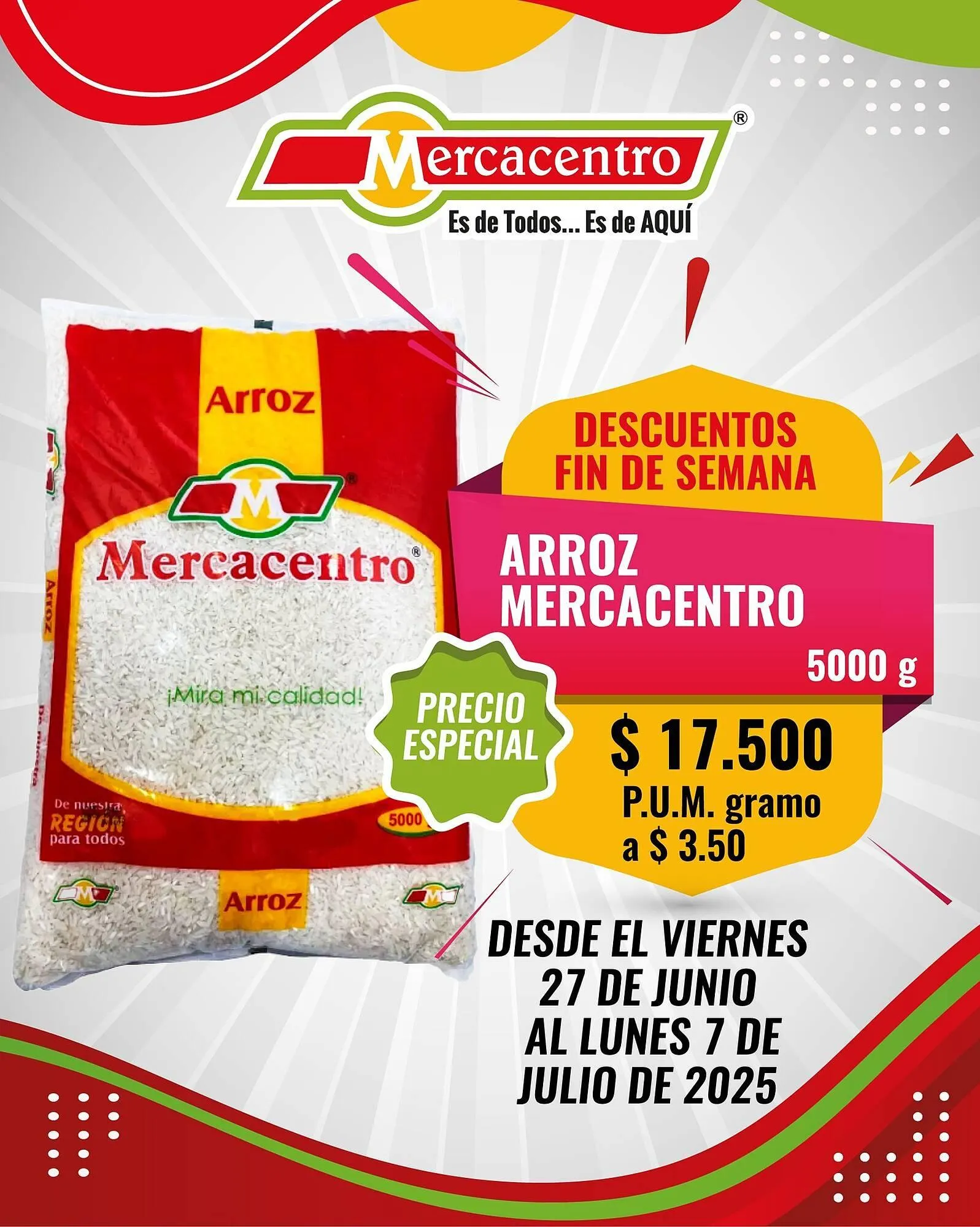 Catalogo de Catálogo MercaCentro 1 de julio al 7 de julio 2025 - Pag 3