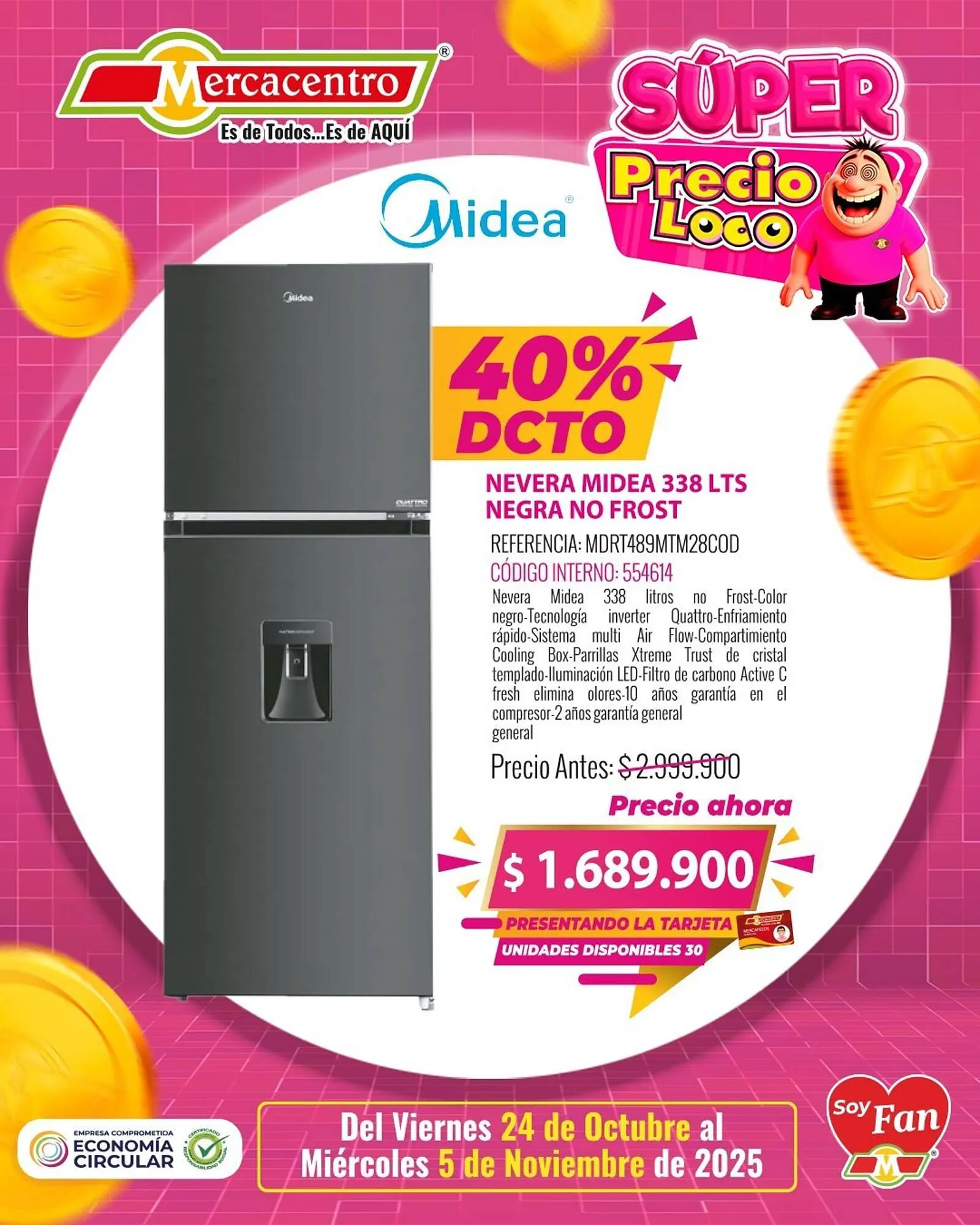 Catalogo de Catálogo MercaCentro 31 de octubre al 5 de noviembre 2025 - Pag 3