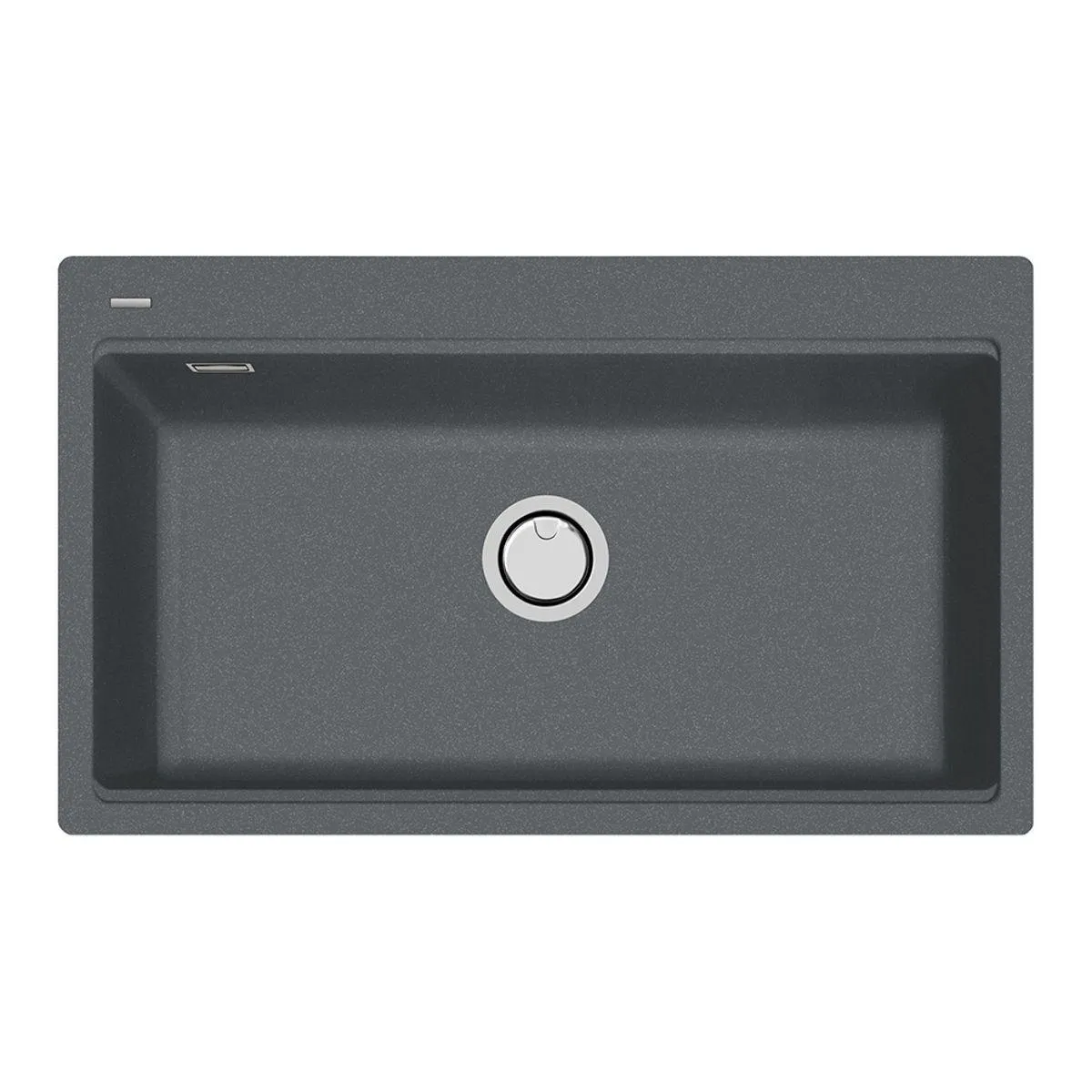 Lavaplatos Co-Granite Vulcano 86Cm Gris Cohelum