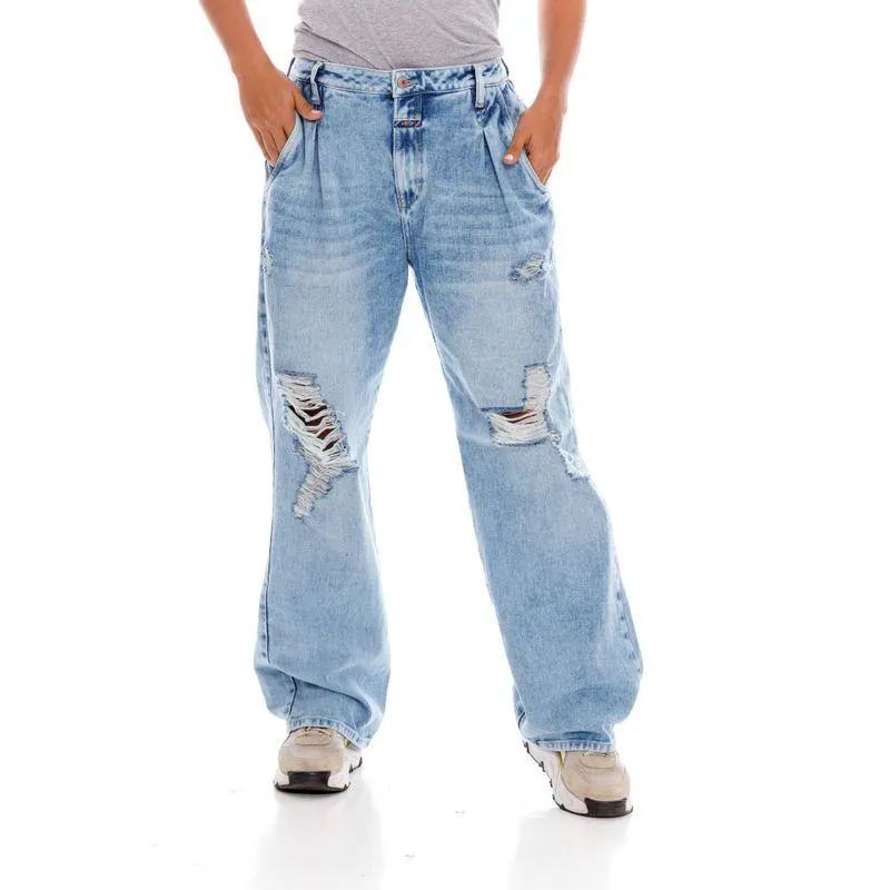 Jean Rigido Para Mujer Marie Girbaud