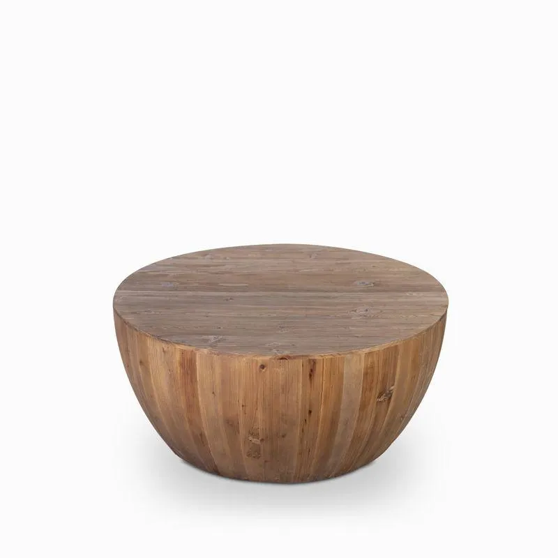 Mesa centro tambor 45x99x99cm