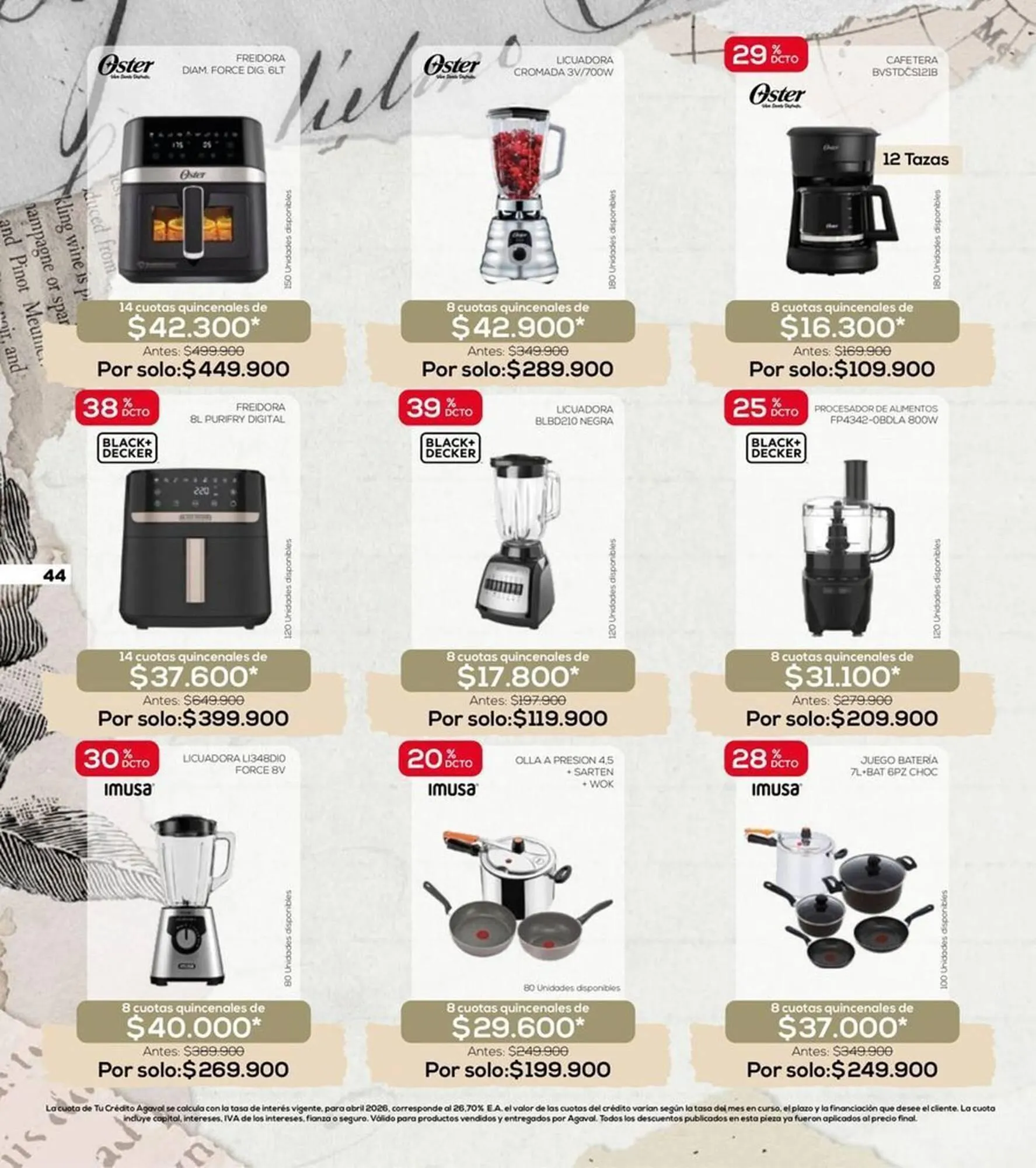 Catalogo de Catálogo Agaval 24 de abril al 10 de mayo 2026 - Pag 44