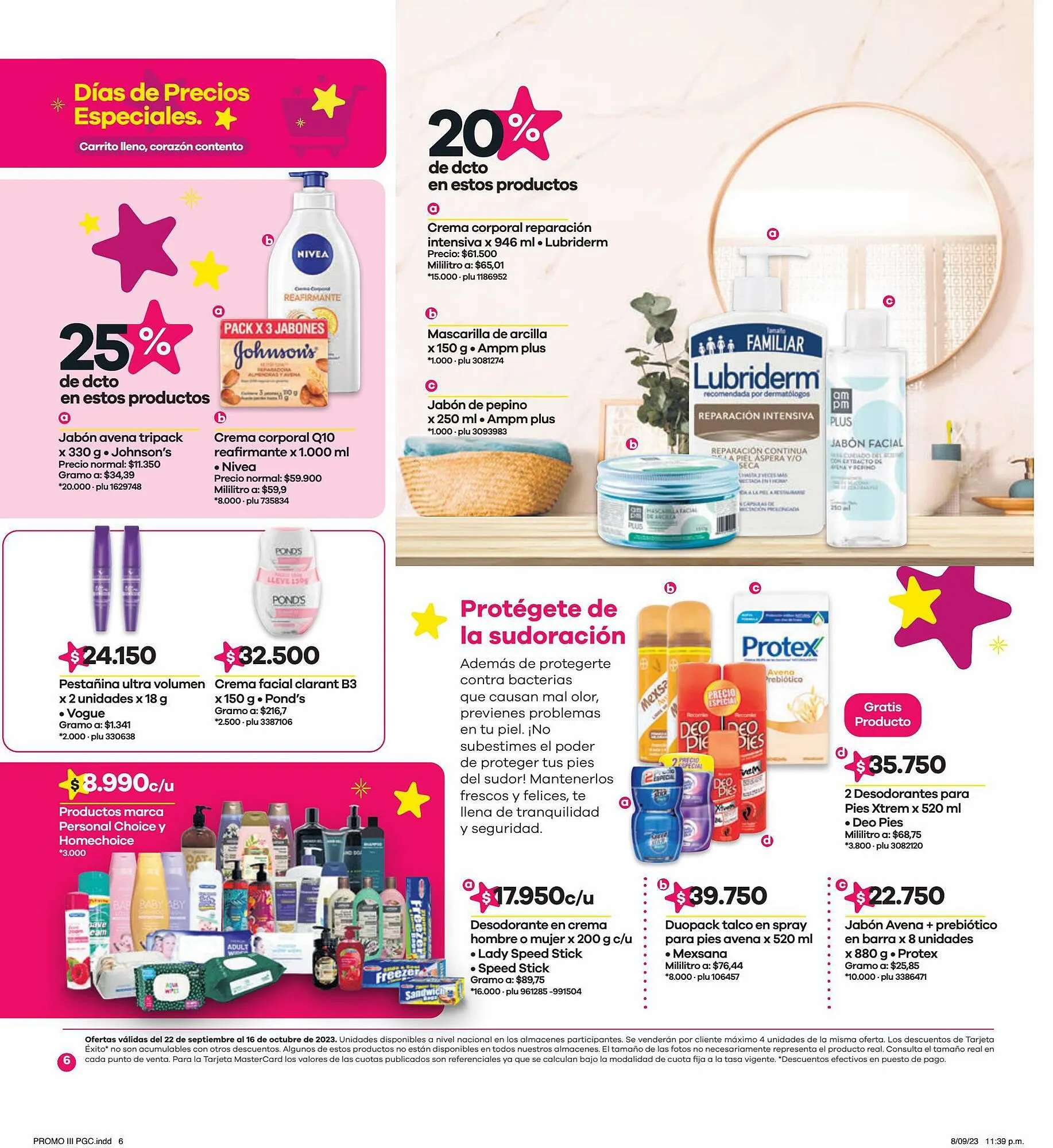 Catalogo de Catálogo Éxito 22 de septiembre al 16 de octubre 2023 - Pag 6