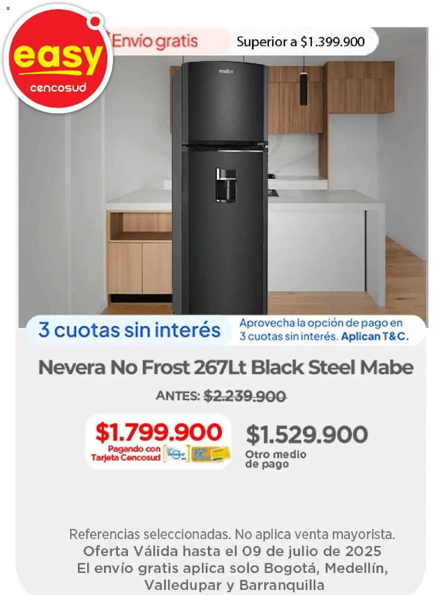 Catalogo de Catálogo Easy 3 de julio al 9 de julio 2025 - Pag 1