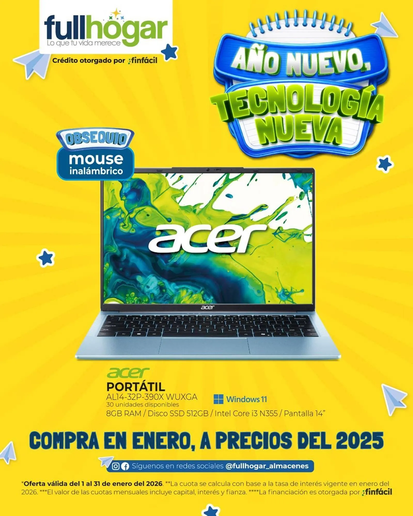 Catalogo de Catálogo Full Hogar 1 de enero al 31 de enero 2026 - Pag 1