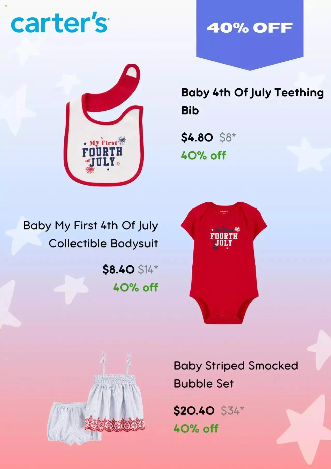 Catalogo de Carter's - Ofertas 6 de abril al 31 de diciembre 2024 - Pag 2