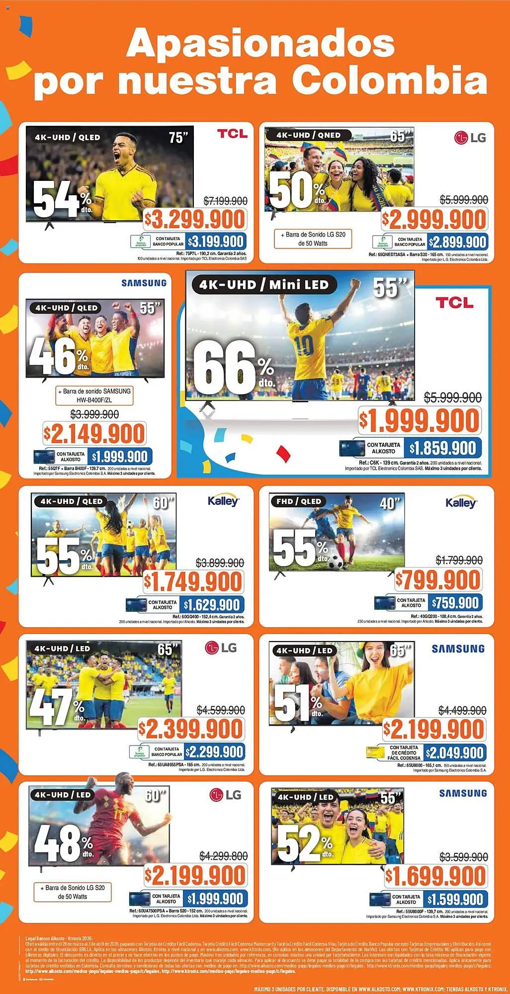 Catalogo de Catálogo Alkosto 28 de marzo al 4 de abril 2026 - Pag 4