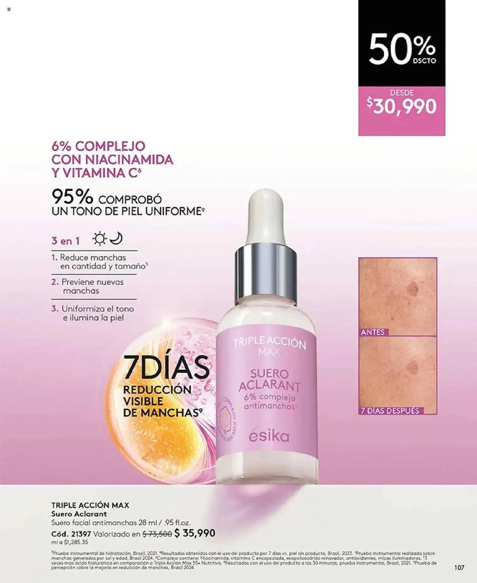 Catalogo de Catálogo Ésika 29 de julio al 16 de septiembre 2025 - Pag 107