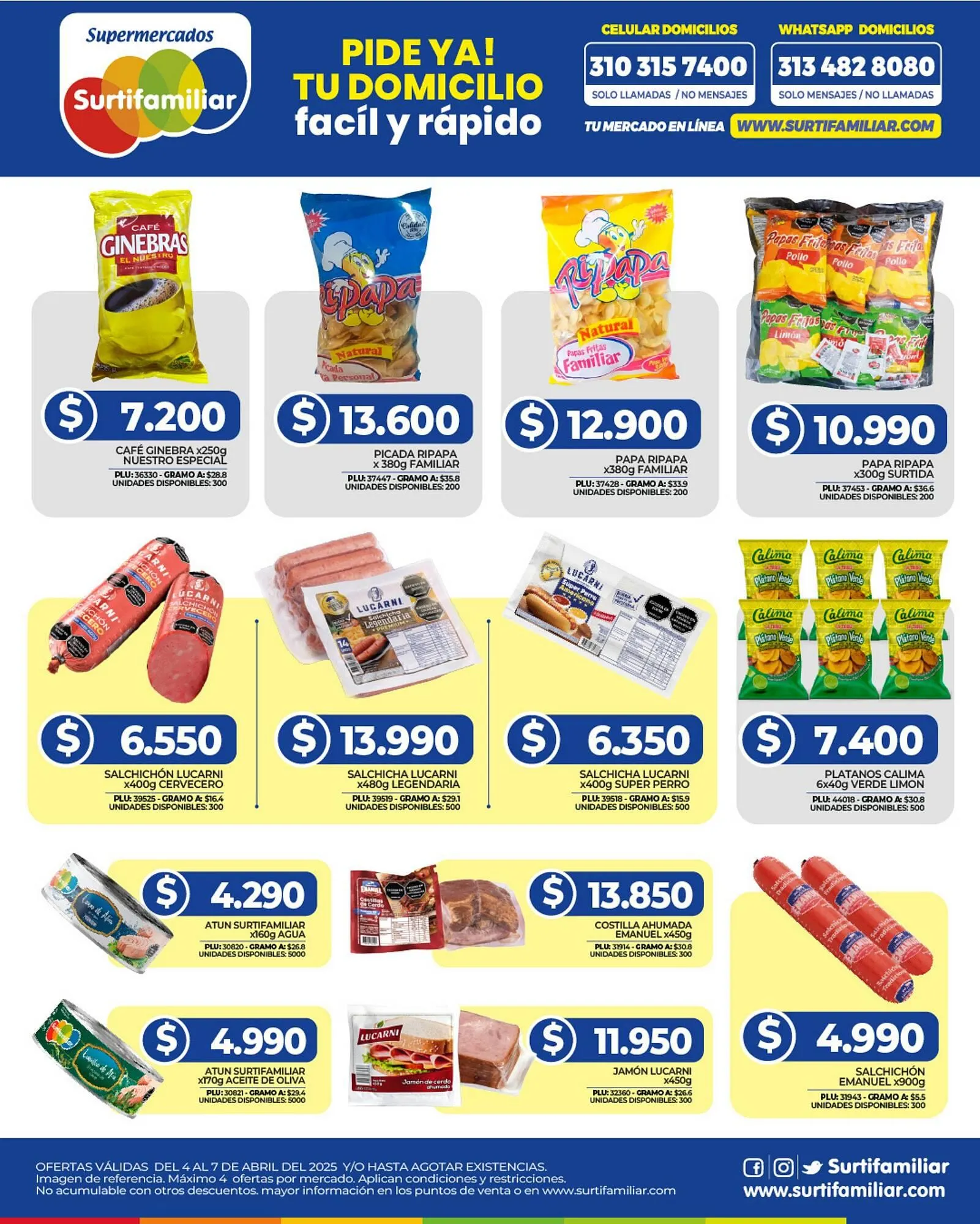 Catalogo de Catálogo Surtifamiliar 4 de abril al 7 de abril 2025 - Pag 5