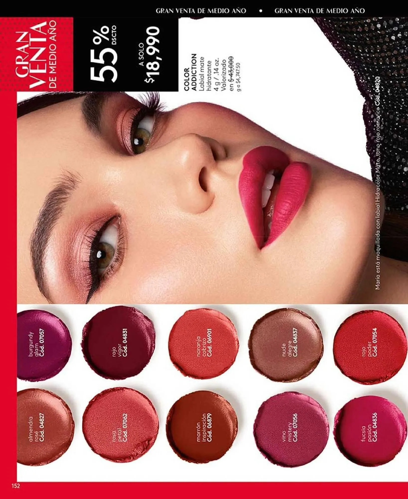 Catalogo de Catálogo L'bel 10 de octubre al 10 de octubre 2025 - Pag 152