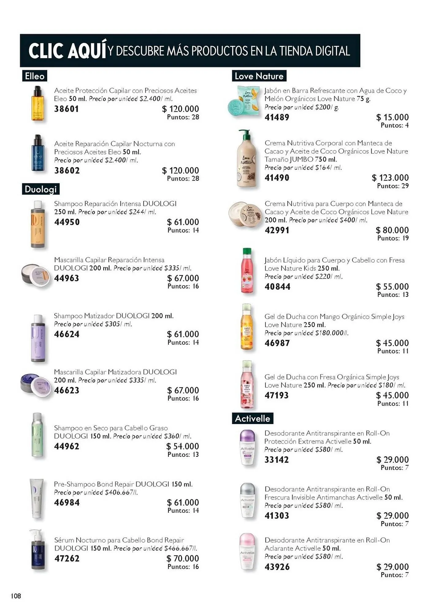Catalogo de Catálogo Oriflame 24 de enero al 13 de febrero 2026 - Pag 108
