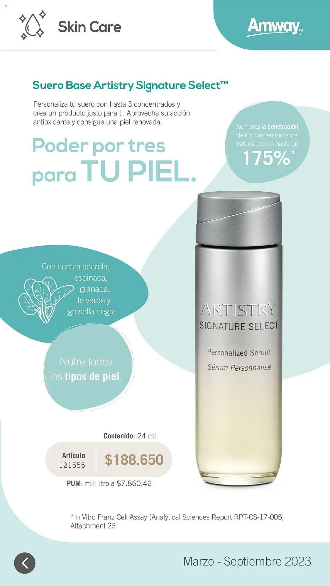 Catalogo de Catálogo Amway 31 de marzo al 1 de septiembre 2023 - Pag 42