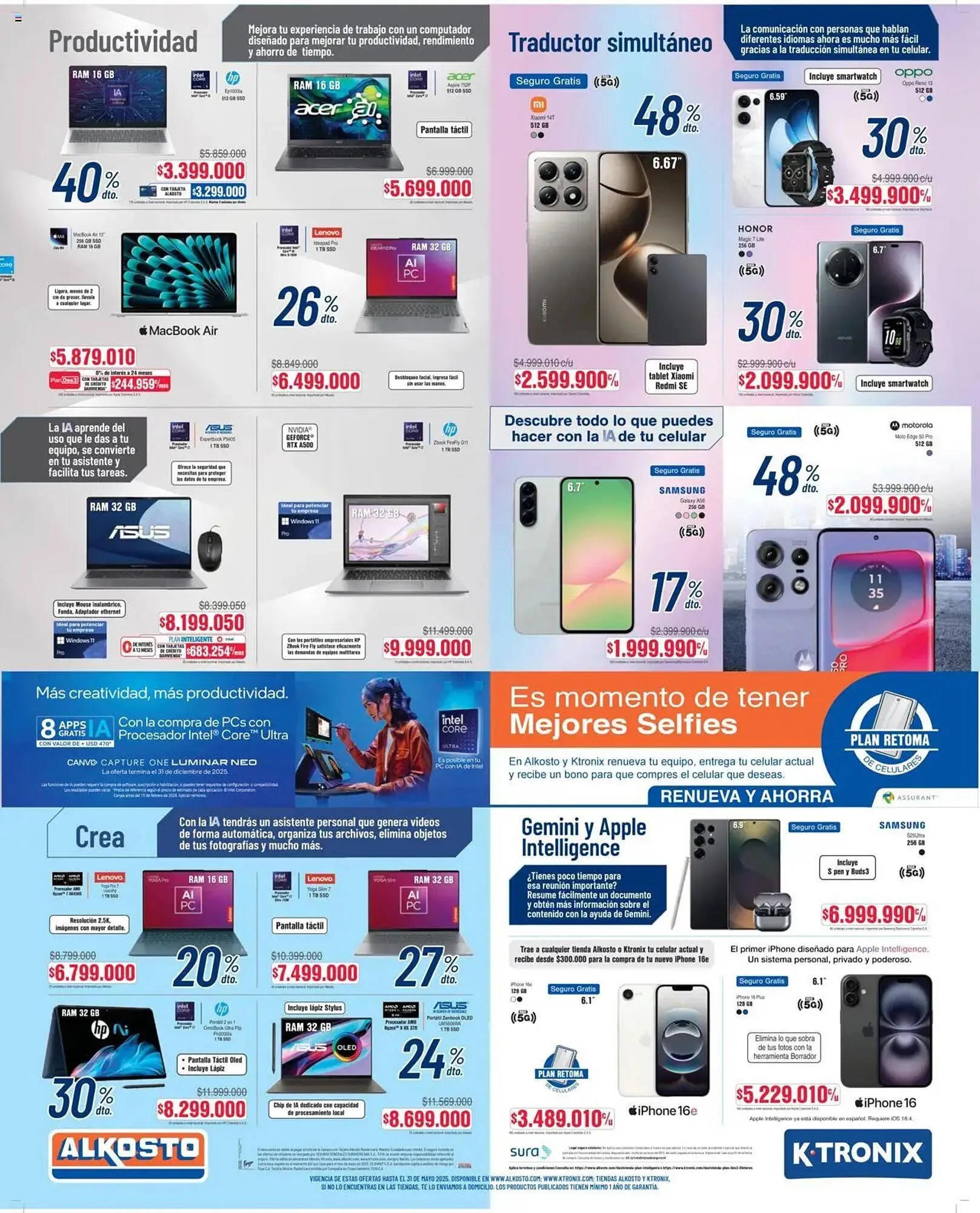 Catalogo de Catálogo Alkosto 17 de mayo al 3 de junio 2025 - Pag 2