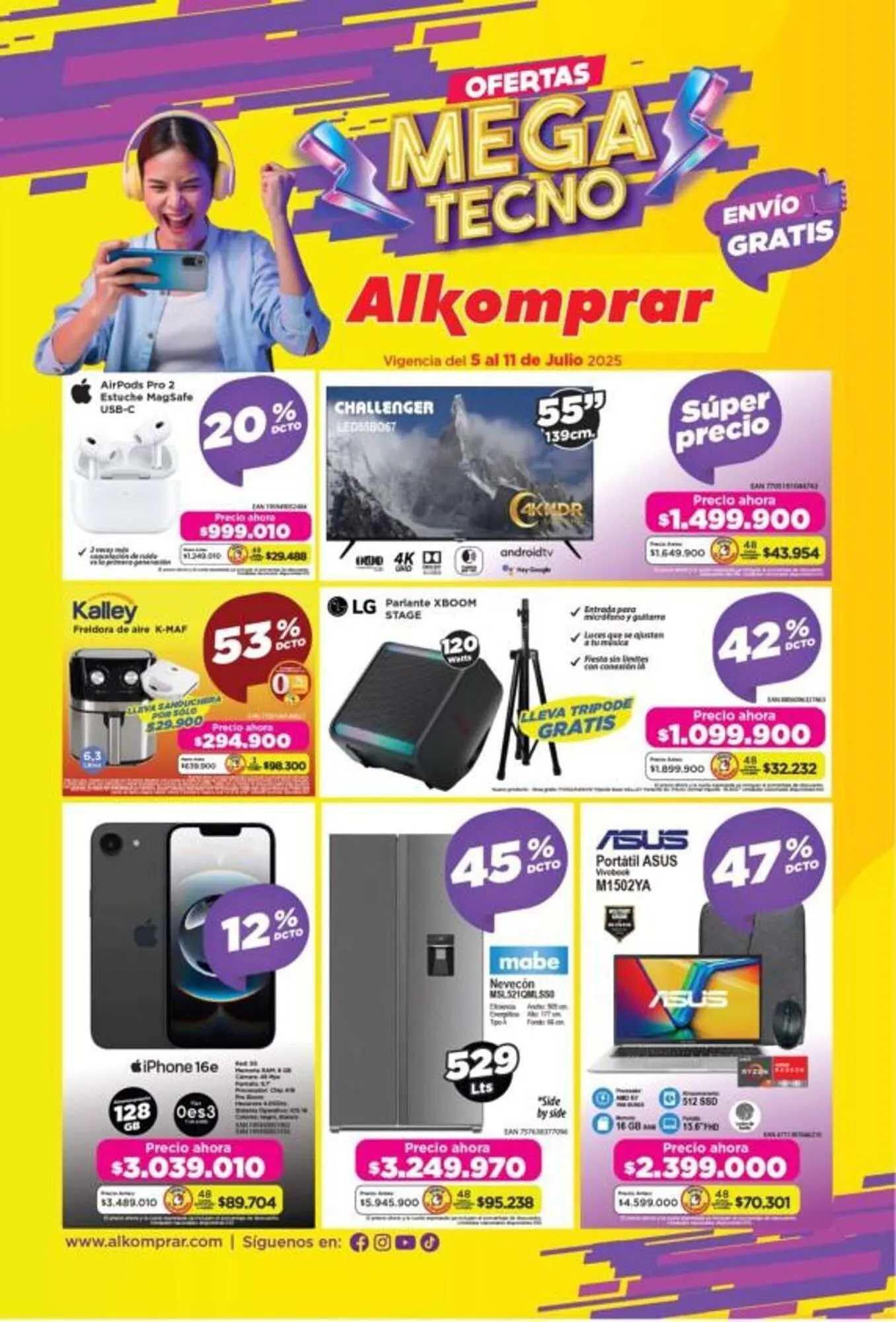 Catalogo de Catálogo Alkomprar 5 de julio al 11 de julio 2025 - Pag 1