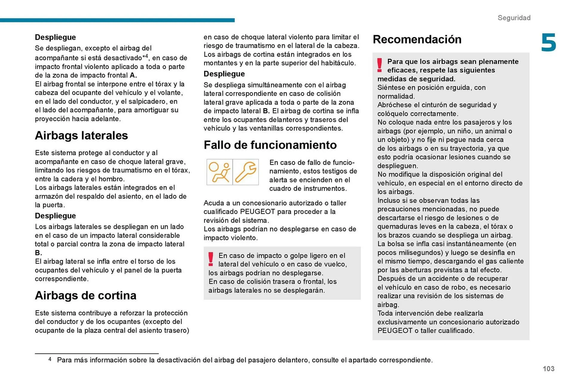 Catalogo de Catálogo Peugeot 7 de septiembre al 7 de septiembre 2026 - Pag 105