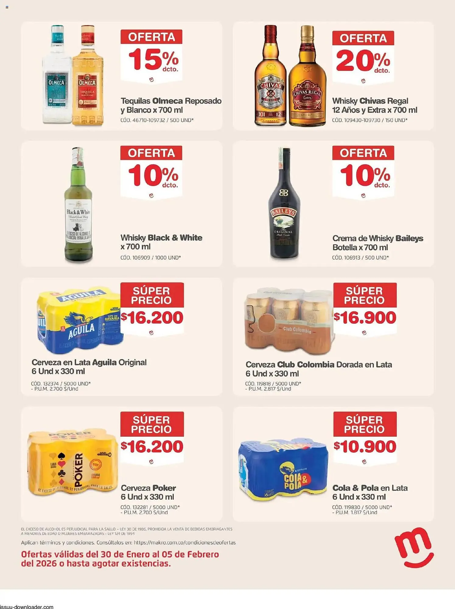 Catalogo de Catálogo Makro 30 de enero al 6 de febrero 2026 - Pag 14
