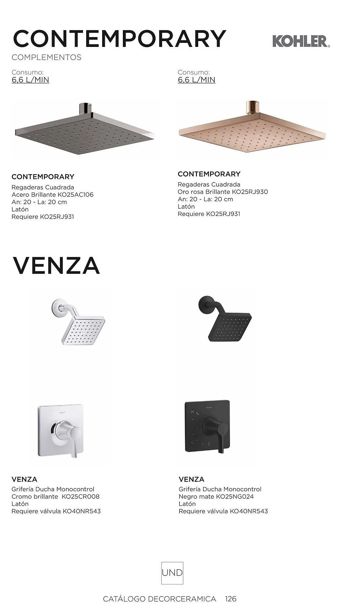 Catalogo de Catálogo Decorceramica 6 de noviembre al 6 de mayo 2025 - Pag 126