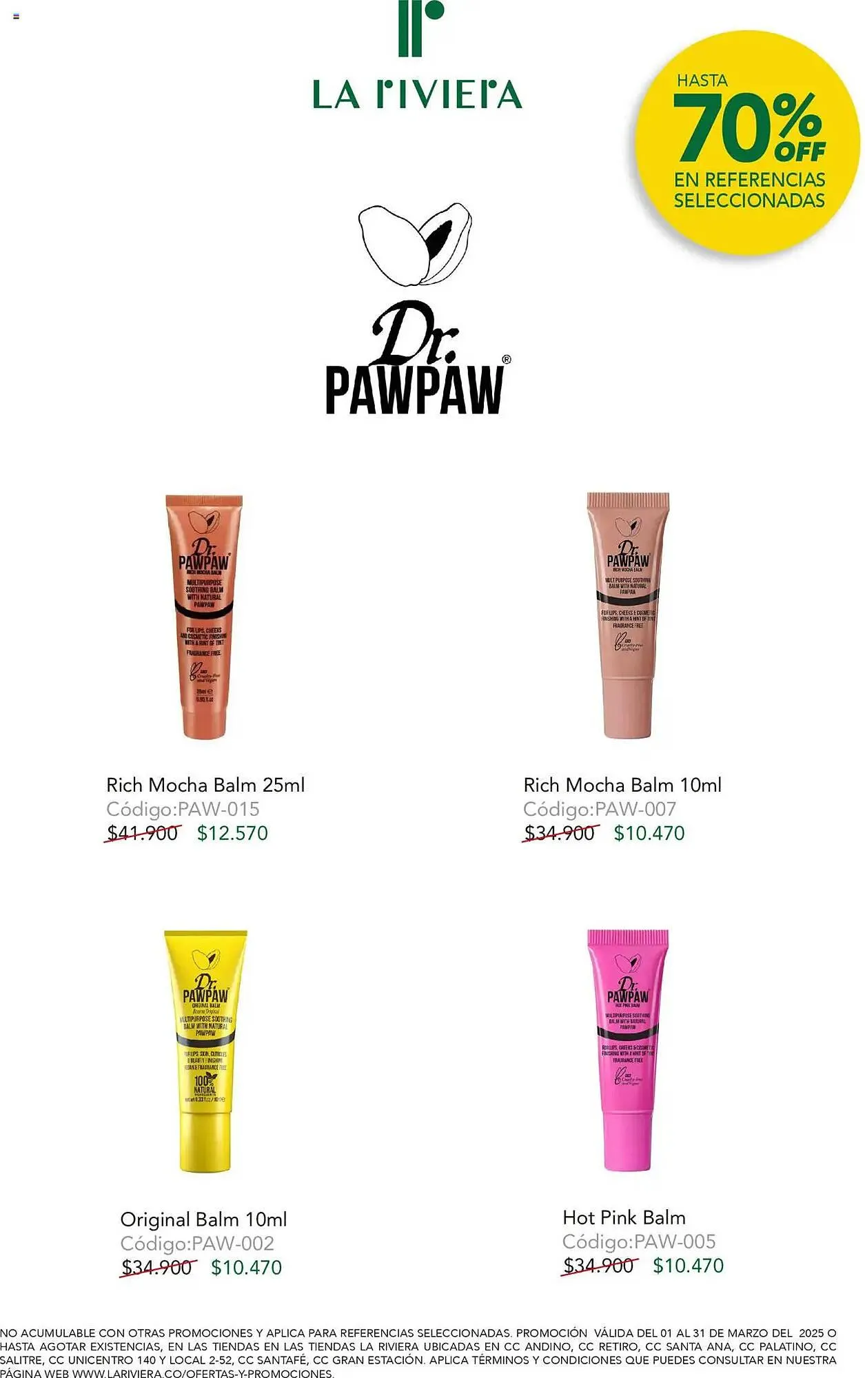 Catalogo de Catálogo La Riviera 27 de marzo al 31 de diciembre 2025 - Pag 10