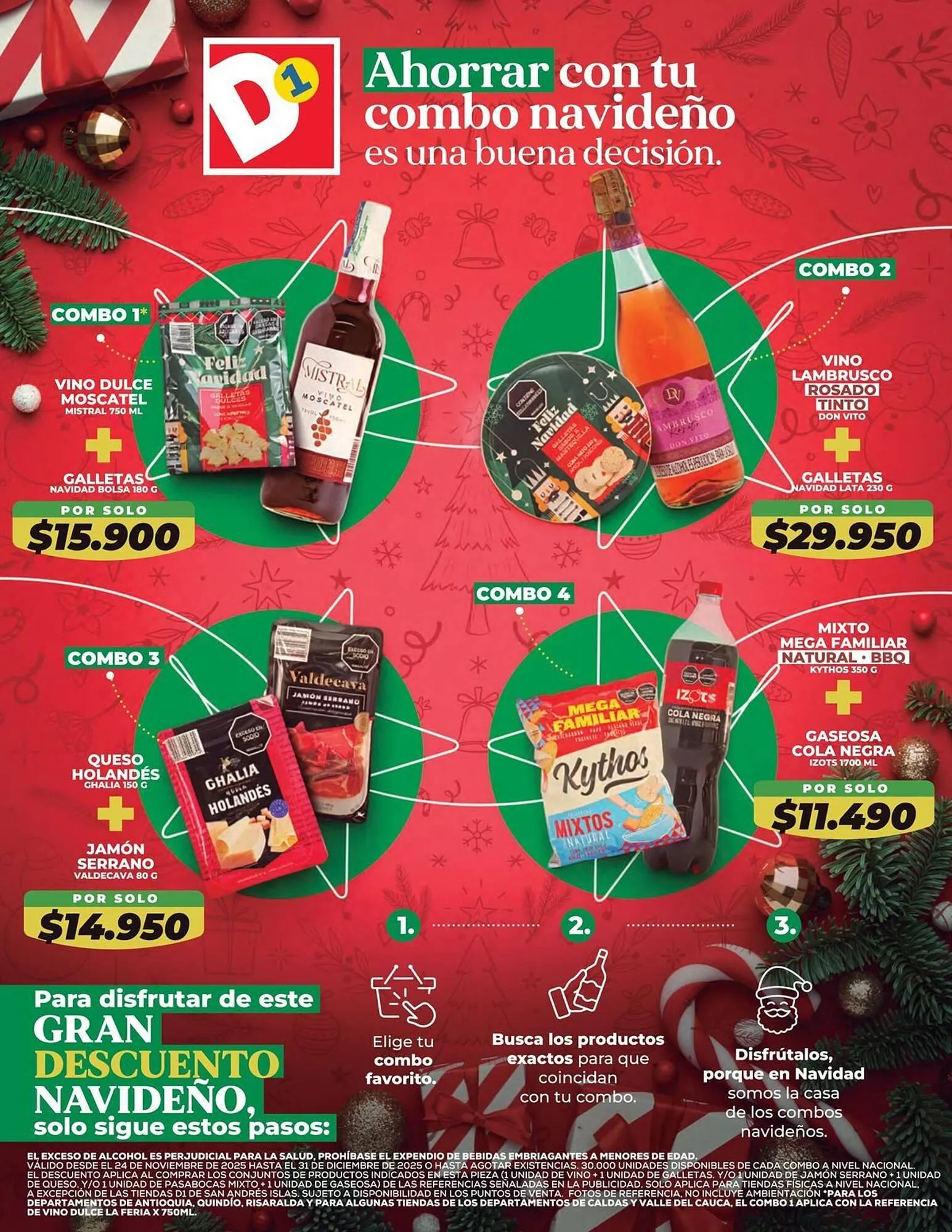 Catalogo de Catálogo Tiendas D1 1 de diciembre al 31 de diciembre 2025 - Pag 35
