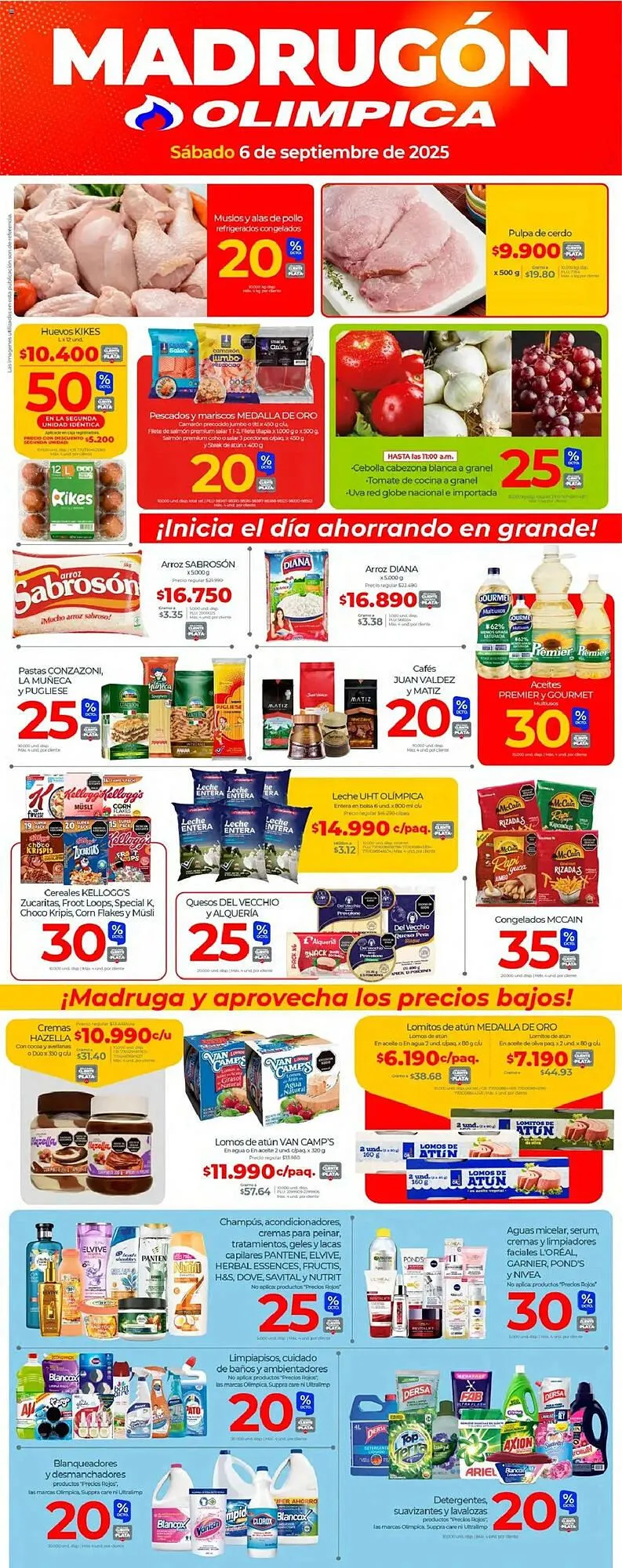 Catalogo de Catálogo Olímpica 5 de septiembre al 6 de septiembre 2025 - Pag 1