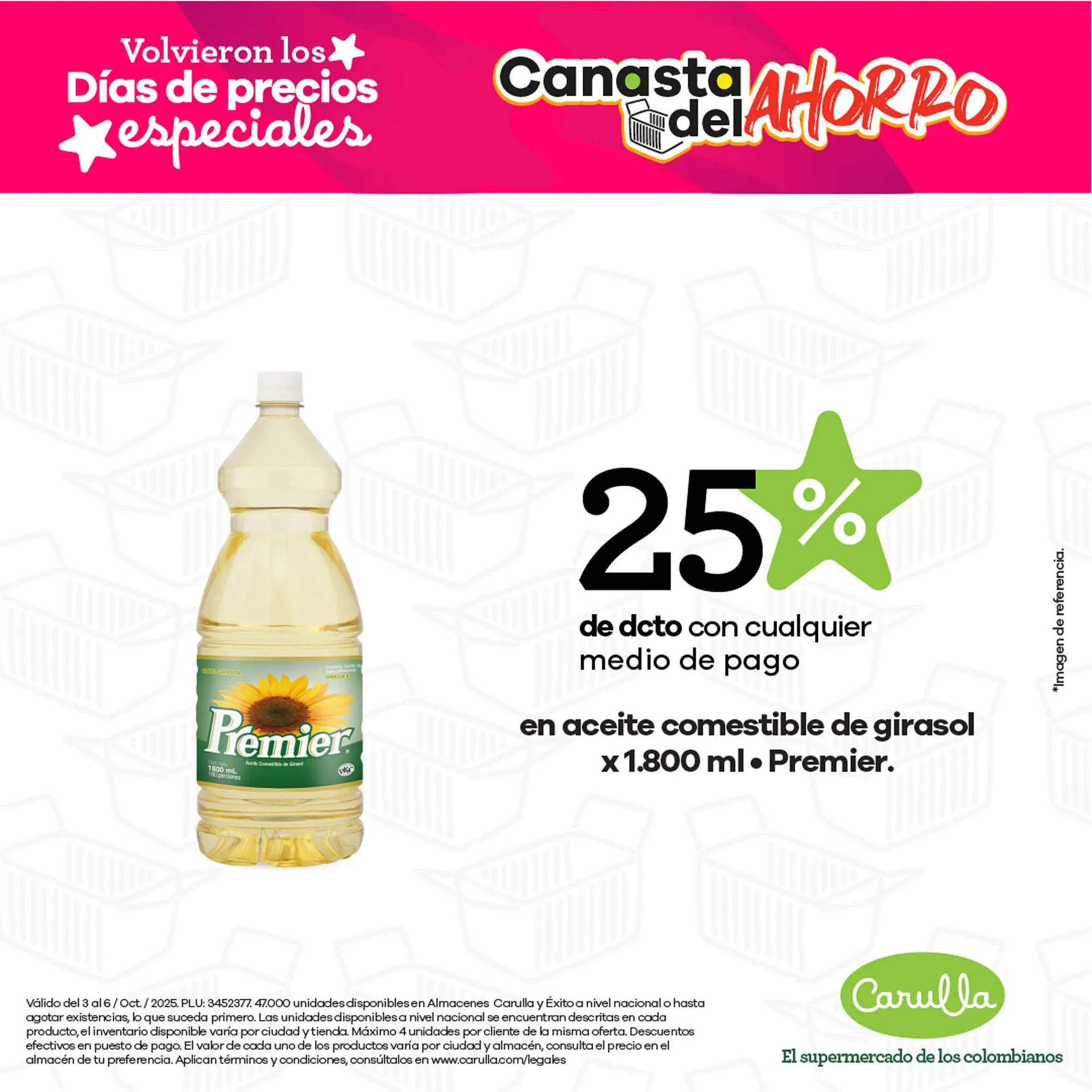 Catalogo de Catálogo Carulla 3 de octubre al 6 de octubre 2025 - Pag 3