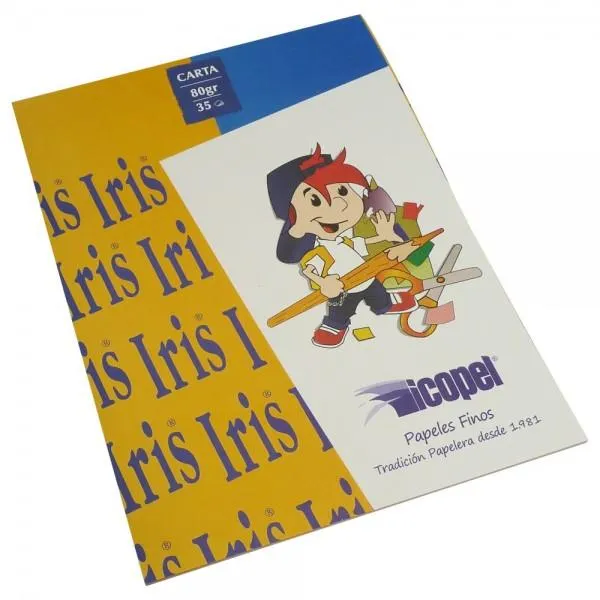 Block Iris Icopel Tamaño Carta 80gr x35 hojas