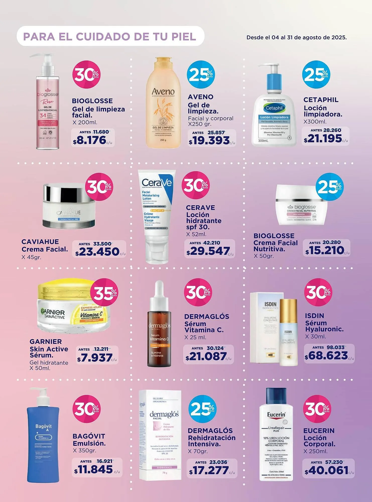 Catalogo de Catálogo FarmaTodo 1 de agosto al 31 de agosto 2025 - Pag 3