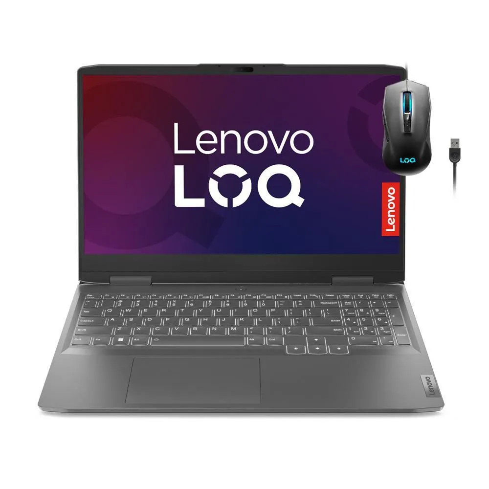 Portatil Gaming LENOVO LOQ Intel Core i5 12450H RAM 8 GB 512 GB SSD
