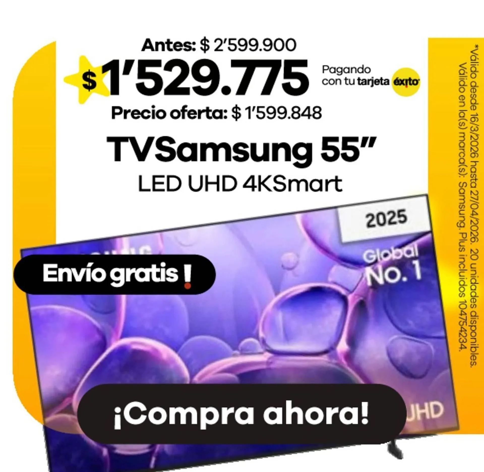 Catalogo de Catálogo Éxito 29 de abril al 30 de abril 2026 - Pag 23