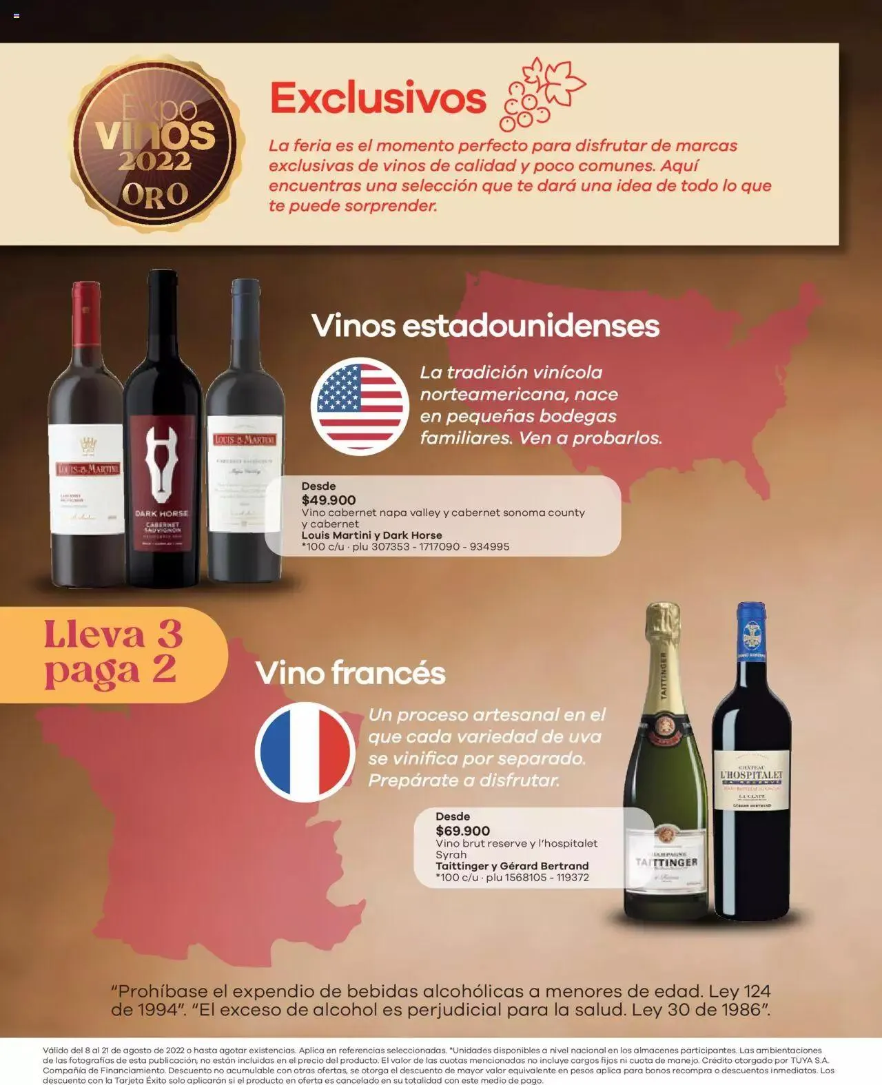 Catalogo de Éxito - Reunión de Negocios Vino Tinto 8 de agosto al 21 de agosto 2023 - Pag 4