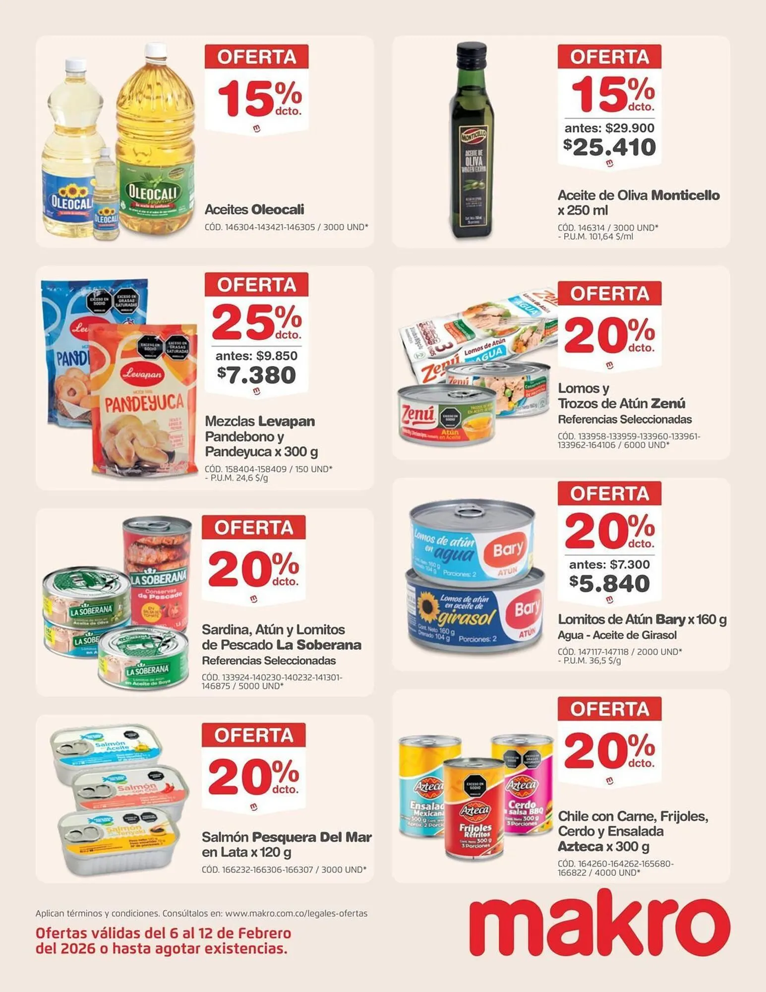 Catalogo de Catálogo Makro 6 de febrero al 12 de febrero 2026 - Pag 8