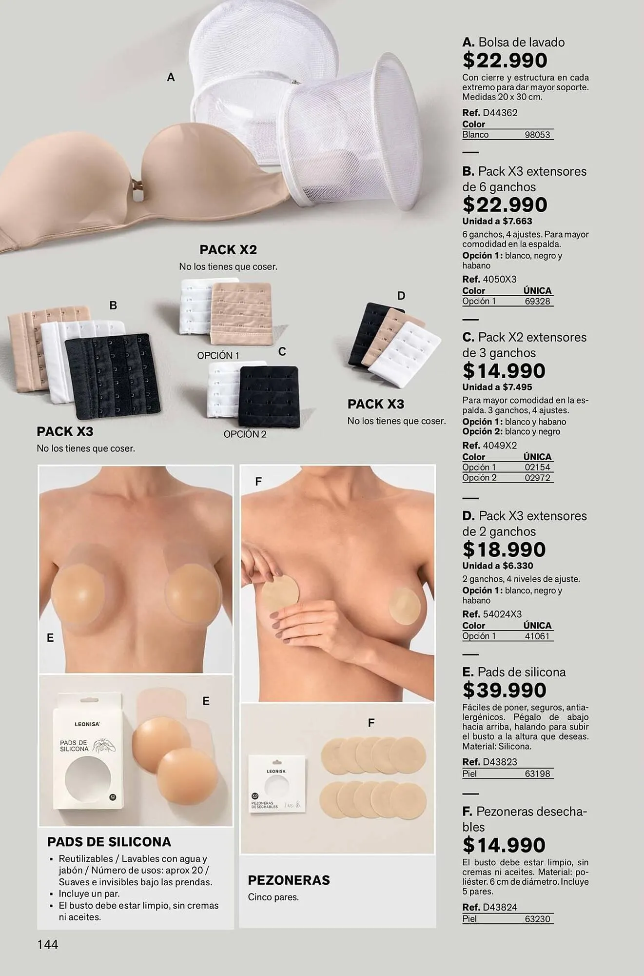 Catalogo de Catálogo Leonisa 4 de marzo al 31 de marzo 2025 - Pag 144