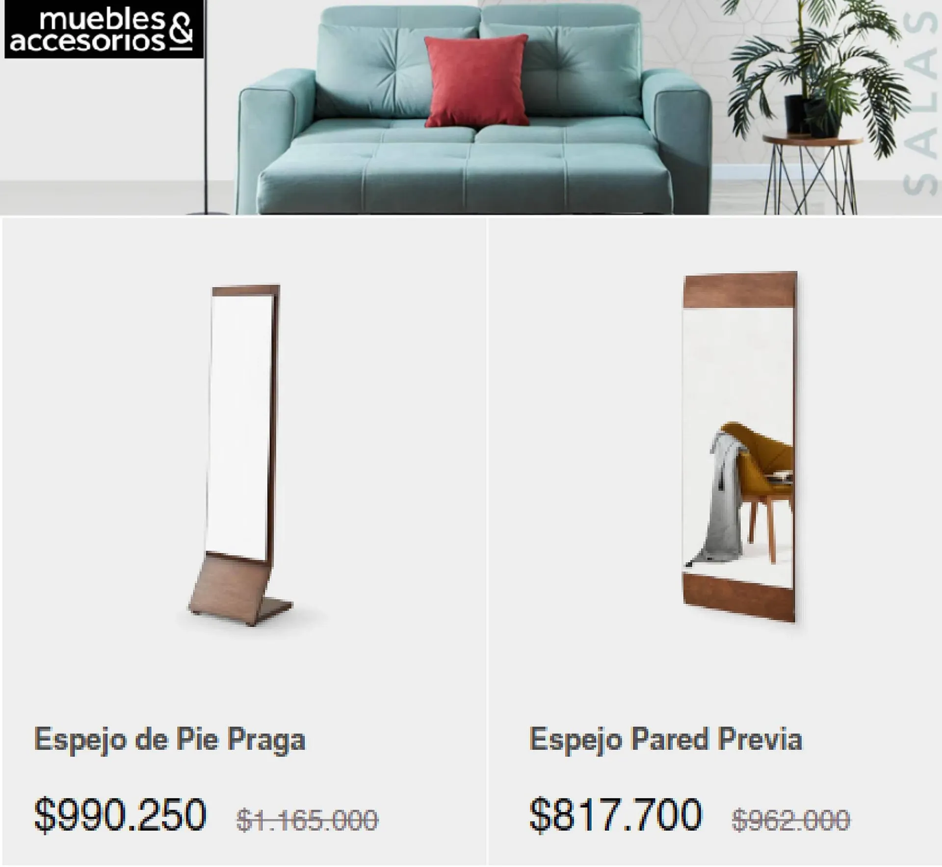 Catalogo de Catálogo Muebles & Accesorios 6 de septiembre al 30 de septiembre 2023 - Pag 7