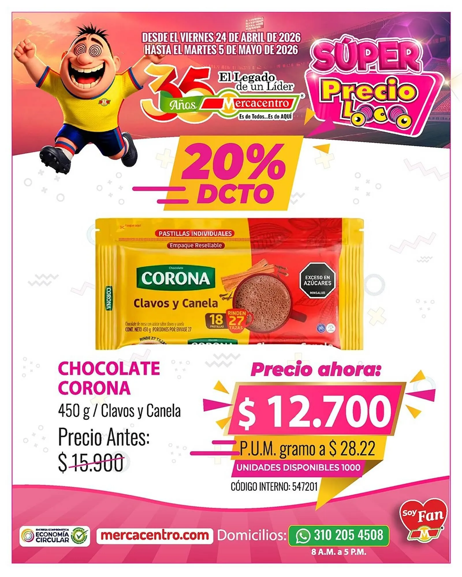 Catalogo de Catálogo MercaCentro 4 de mayo al 5 de mayo 2026 - Pag 5