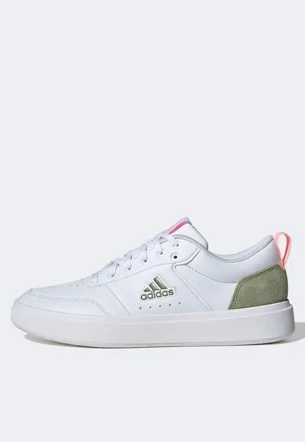Tenis Lifestyle Blanco-Verde Oliva-Coral adidas Sportswear Park ST