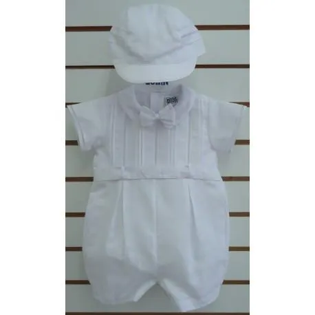 CONJUNTO BAUTIZO NIÑO REF 1059 BLANCO