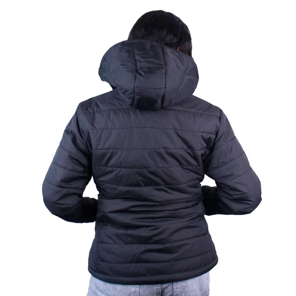 Chaqueta Acolchada Mujer Lec Lee Negro