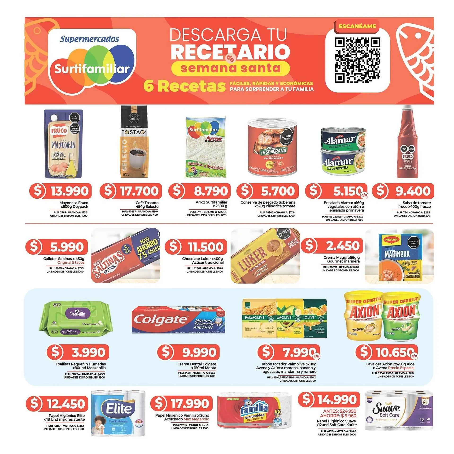 Catalogo de Catálogo Surtifamiliar 14 de abril al 16 de abril 2025 - Pag 4