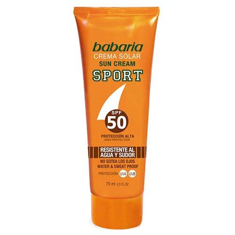 Babaria Sport Crema Protector Solar Spf50+