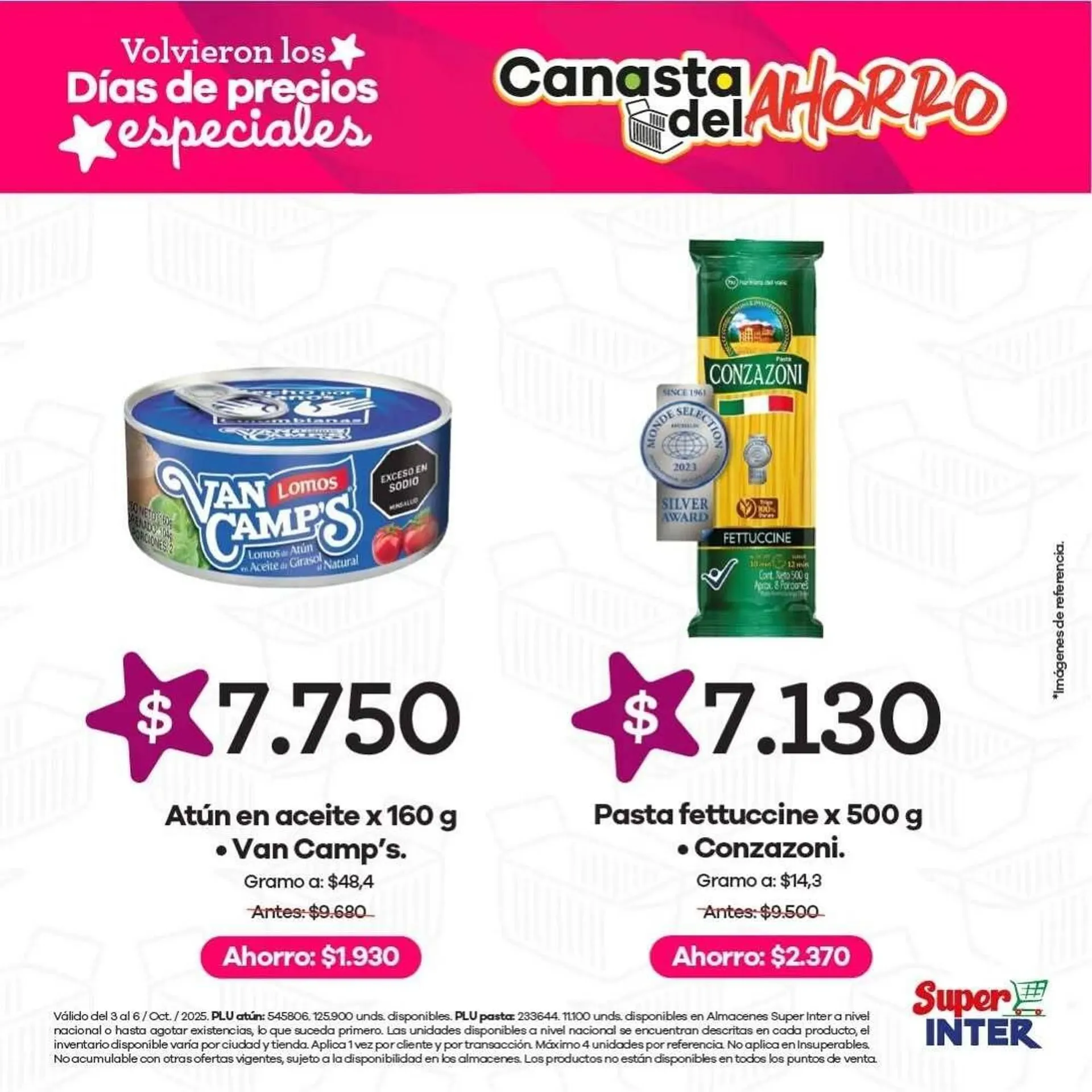Catalogo de Catálogo Super Inter 3 de octubre al 6 de octubre 2025 - Pag 5