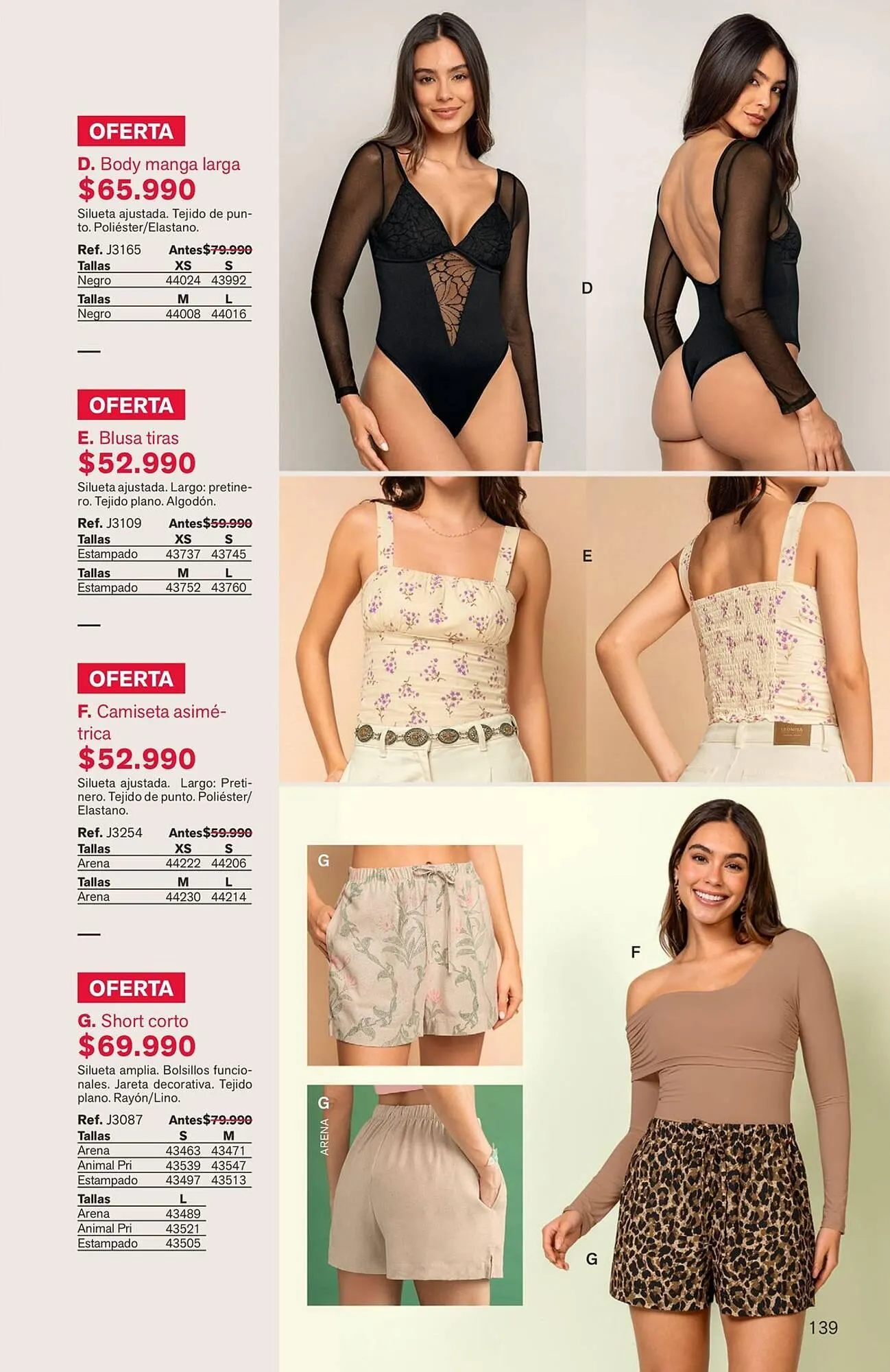 Catalogo de Catálogo Leonisa 4 de agosto al 24 de agosto 2026 - Pag 139