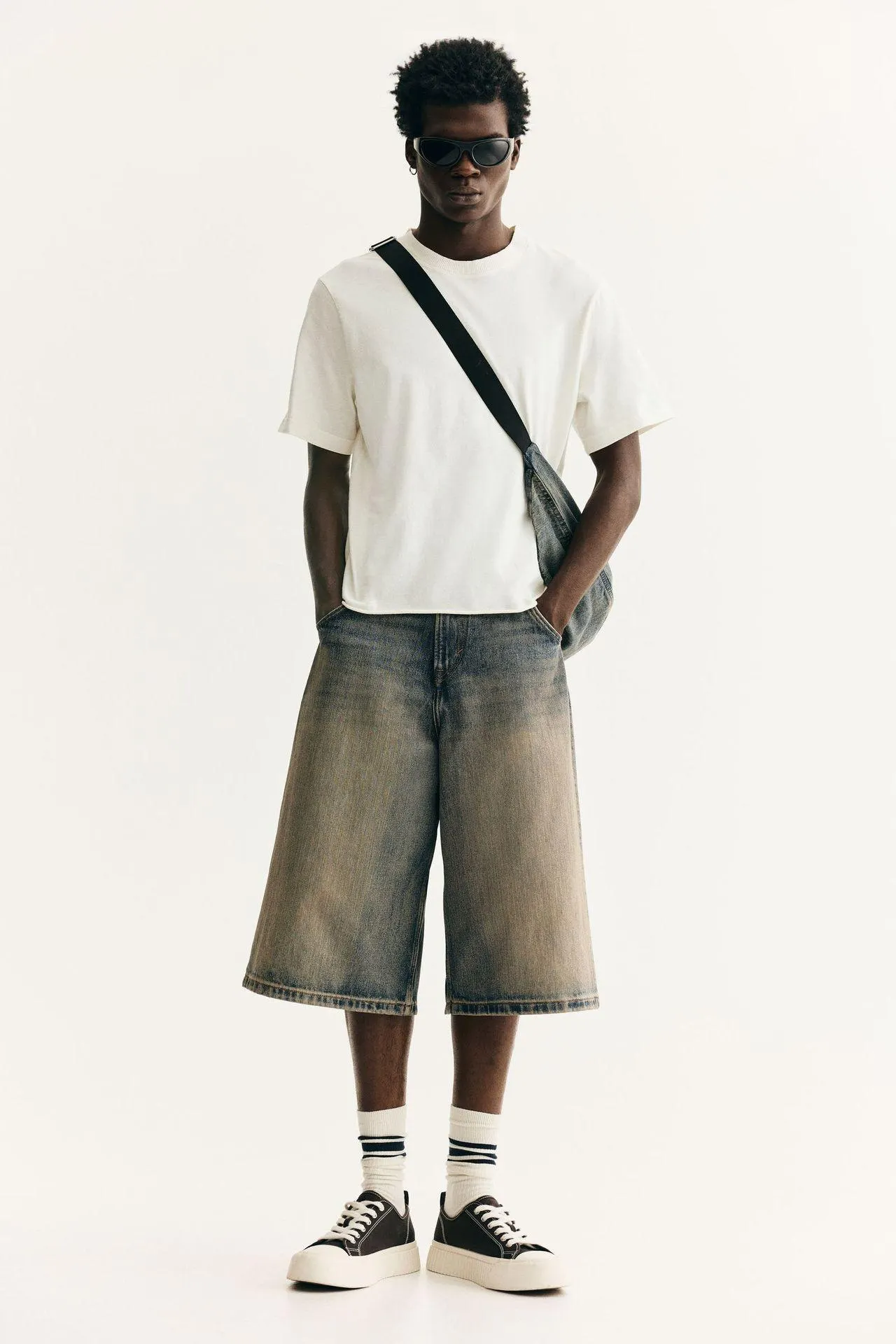 Camiseta con efecto lavado Regular Fit